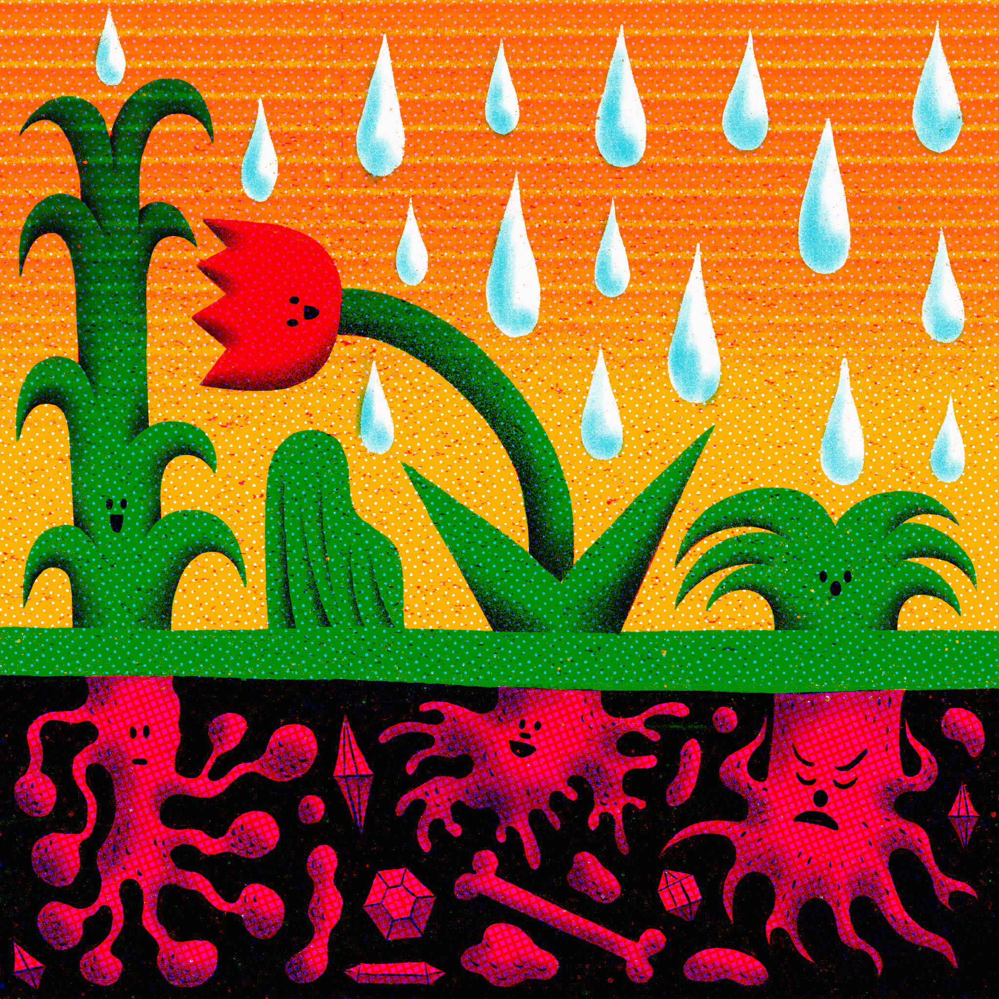 Happy rainning day